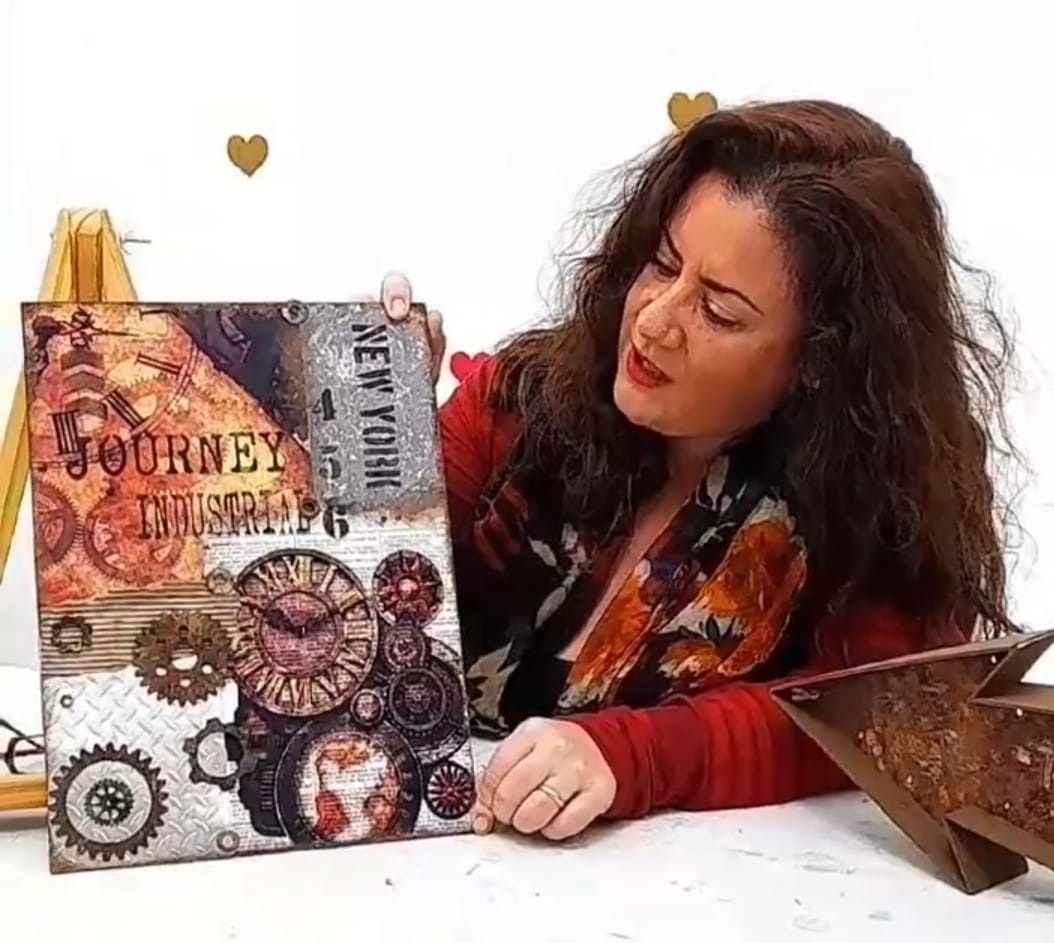 Estilos Decorativos - Cuadro Mix Media